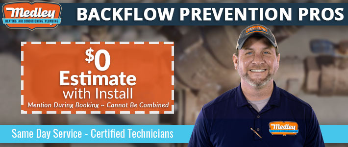 dallas BAckflow Prevention Medley Heating, Air Conditioning & Plumbing
